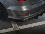Street Pro Rear Side Splitters compatible with Audi S3 Sedan 8V