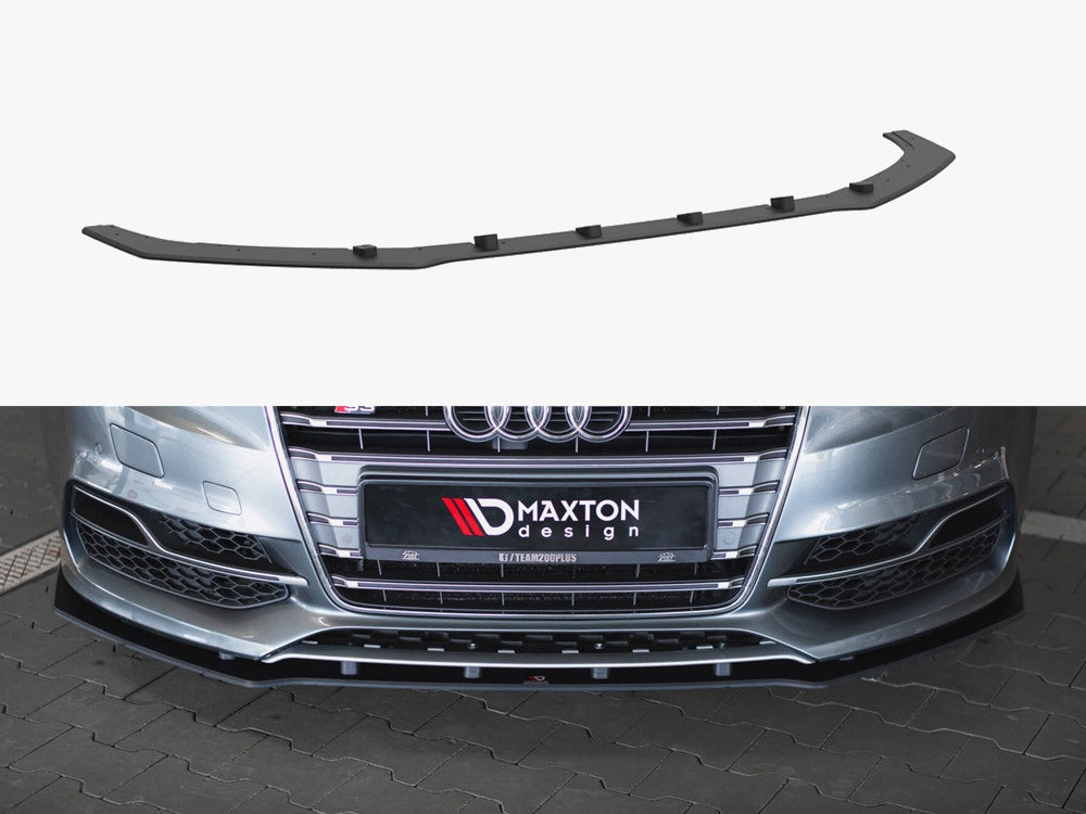 Street PRO Front Splitter compatible with Audi S3 / A3 S Line Sedan 8V