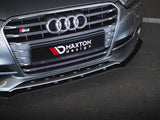 Street PRO Front Splitter compatible with Audi S3 / A3 S Line Sedan 8V