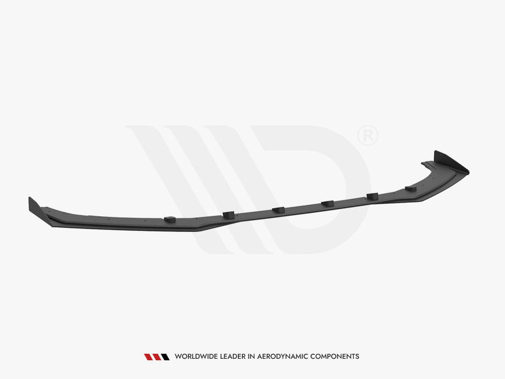 Street PRO Front Splitter + Flaps compatible with Audi S3 / A3 S Line Sedan 8V