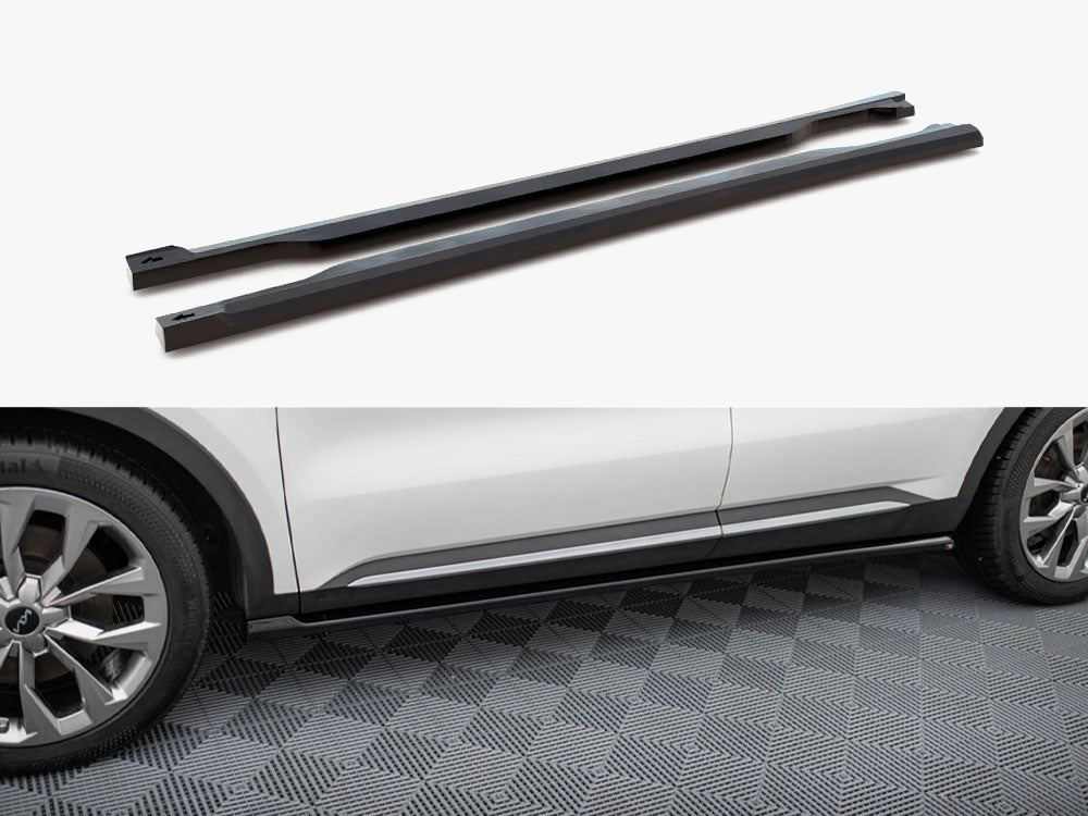 Side Skirts Diffusers compatible with Kia Sorento Mk4