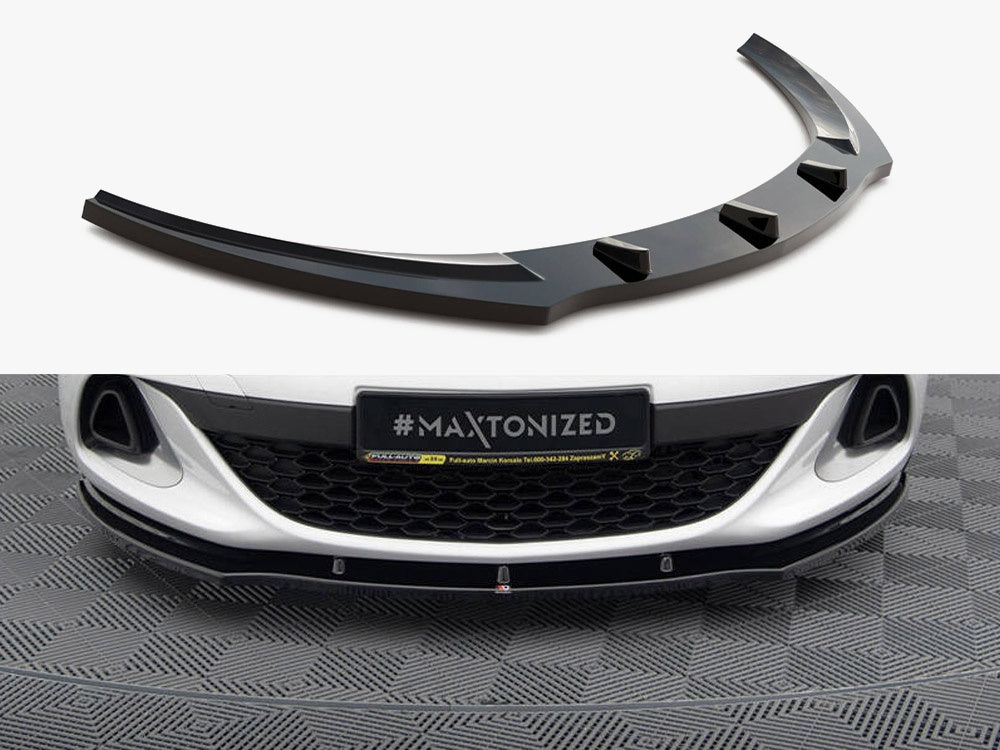 Front Splitter V.1 compatible with Opel Astra J OPC / VXR