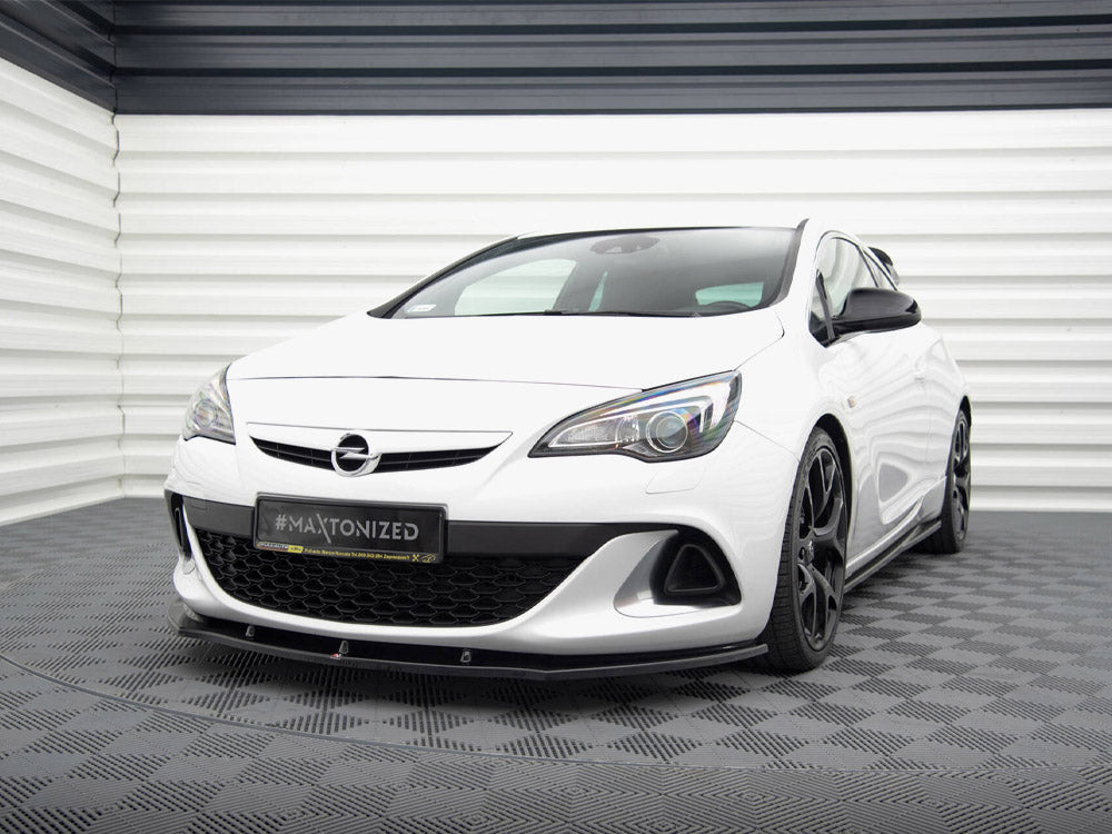 Front Splitter V.1 compatible with Opel Astra J OPC / VXR