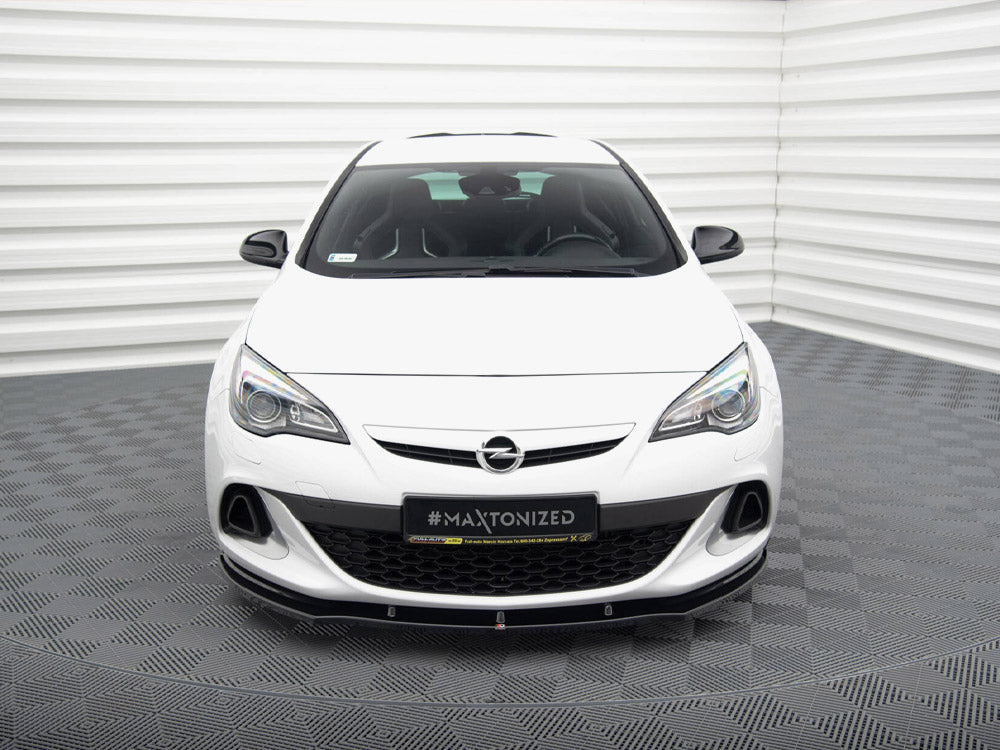 Front Splitter V.1 compatible with Opel Astra J OPC / VXR