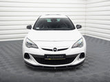 Front Splitter V.1 compatible with Opel Astra J OPC / VXR