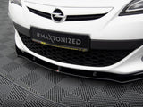 Front Splitter V.1 compatible with Opel Astra J OPC / VXR