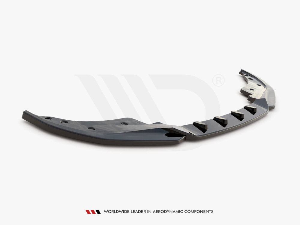 Front Splitter V.4 compatible with BMW 4 M-Pack / M440i G22 / G23 / G22 Facelift / G23 Facelift