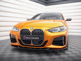 Front Splitter V.4 compatible with BMW 4 M-Pack / M440i G22 / G23 / G22 Facelift / G23 Facelift