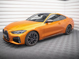 Side Skirts Diffusers V.3 compatible with BMW 4 M-Pack / M440i G22 / G23 / G22 Facelift / G23 Facelift