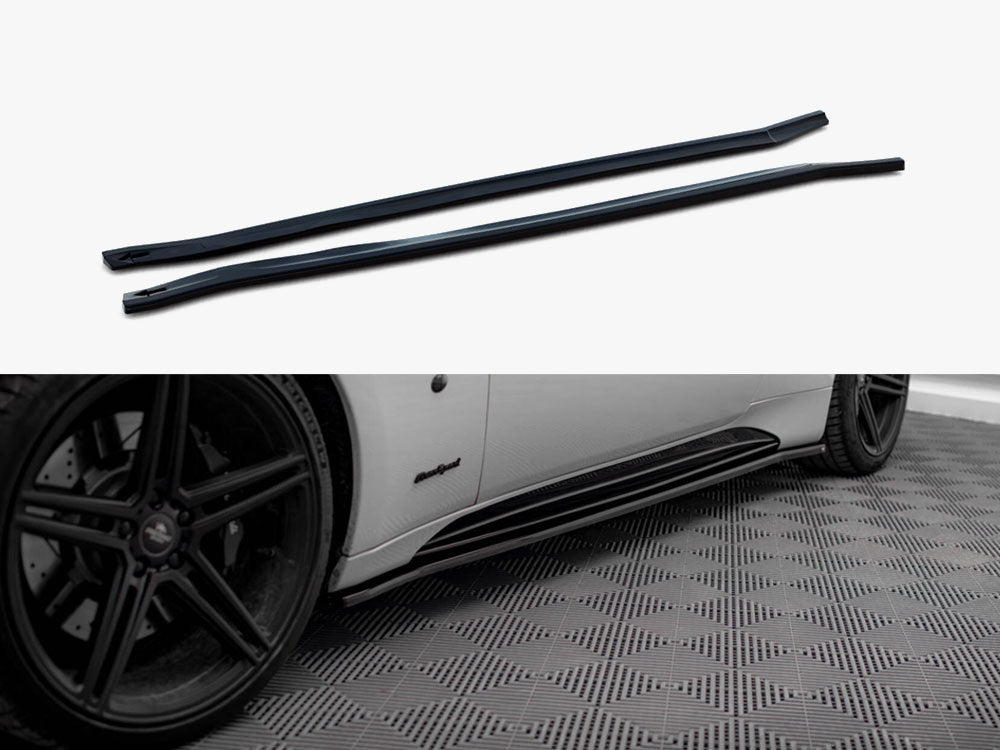 Side Skirts Diffusers compatible with Maserati Granturismo S Mk1