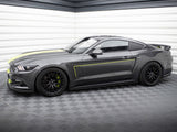 Street PRO Side Skirts Diffusers compatible with Ford Mustang GT Mk6