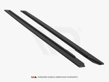 Street PRO Side Skirts Diffusers compatible with Ford Mustang GT Mk6