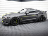 Side Flaps compatible with Ford Mustang GT Mk6
