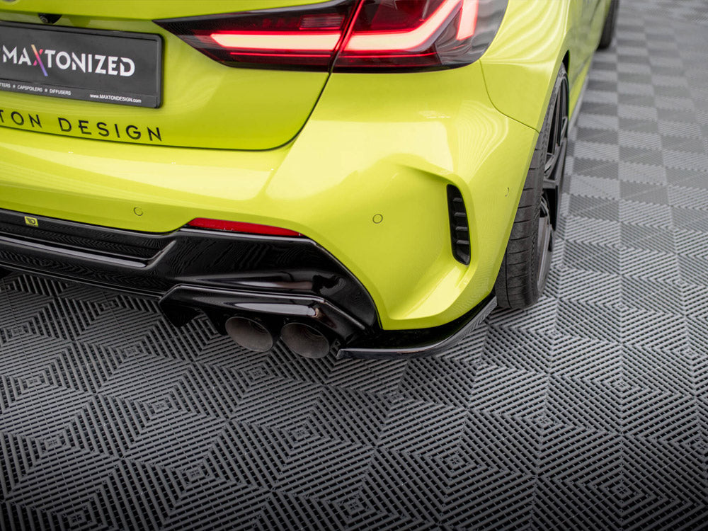 Rear Side Splitters V.10 (For Rear Valance V.2) compatible with BMW 1 M-Pack / M135i F40