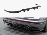 Rear Splitter (Vertical Bars) compatible with Volkswagen Tiguan Allspace R-Line Mk2 Facelift