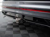 Rear Splitter (Vertical Bars) compatible with Volkswagen Tiguan Allspace R-Line Mk2 Facelift