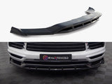 Front Splitter compatible with Porsche Cayenne Coupe / SUV Mk3