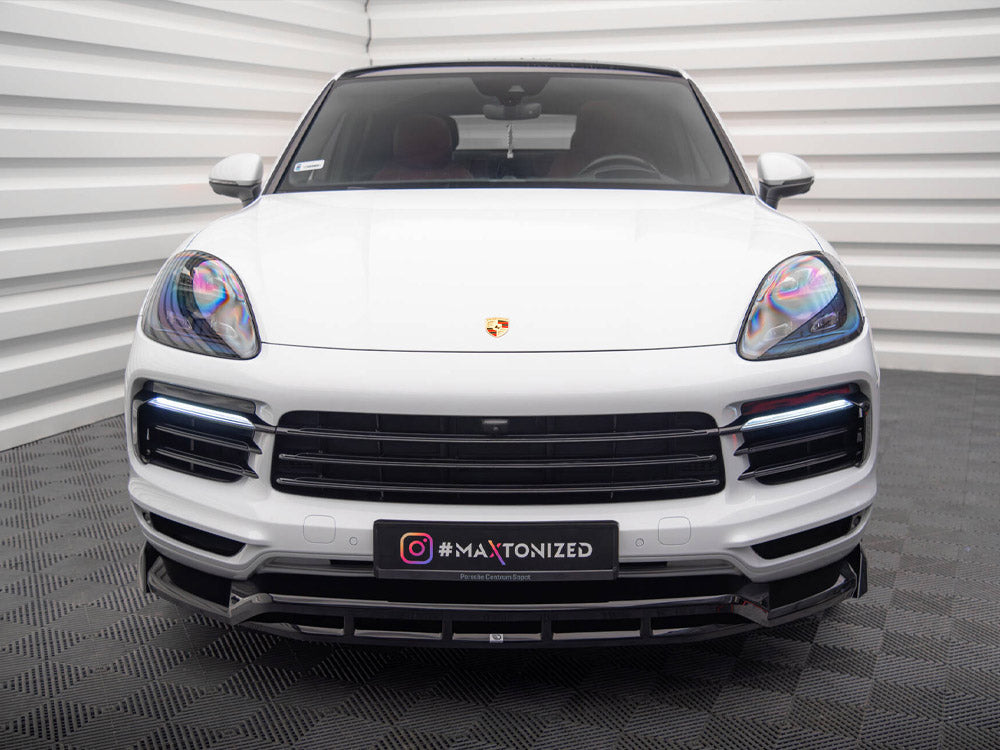 Front Splitter compatible with Porsche Cayenne Coupe / SUV Mk3