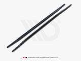 Side Skirts Diffusers compatible with Dodge Durango SRT Mk3