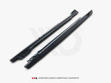 Side Skirts Diffusers compatible with Toyota iQ