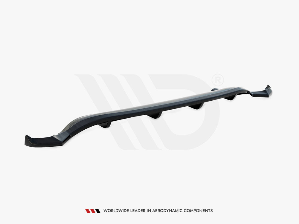 Central Rear Splitter (Vertical Bars) compatible with Toyota iQ