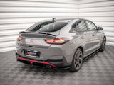 Rear Side Splitters compatible with Hyundai i30 Fastback N Line Mk3 Facelift