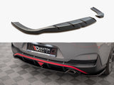 Rear Side Splitters compatible with Hyundai i30 Fastback N Line Mk3 Facelift