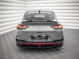 Street PRO Rear Diffuser compatible with Hyundai i30 Fastback N Line Mk3 Facelift