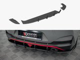 Street PRO Rear Diffuser compatible with Hyundai i30 Fastback N Line Mk3 Facelift