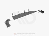 Street PRO Rear Diffuser + Flaps compatible with Hyundai i30 Fastback N Line Mk3 Facelift
