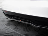 Rear Splitter (Vertical Bars) V.2 compatible with Tesla Model S Plaid Mk1 Facelift