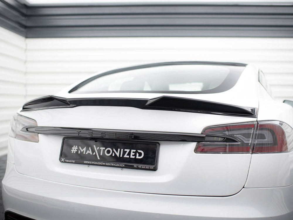 Spoiler CAP 3D compatible with Tesla Model S Plaid Mk1 Facelift