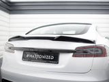 Spoiler CAP 3D compatible with Tesla Model S Plaid Mk1 Facelift