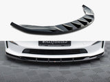 Front Splitter V.3 compatible with Tesla Model S Plaid Mk1 Facelift