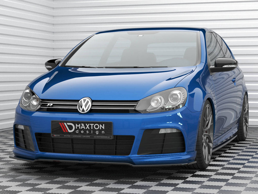 Front Splitter V.2 compatible with Volkswagen Golf R Mk6