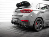 Rear Valance compatible with Hyundai i30 N Hatchback Mk3 Facelift