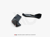 Rear Side Splitters V.4 + Flaps compatible with Hyundai i30 N Hatchback Mk3 Facelift