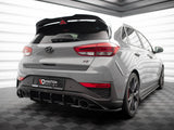 Rear Side Splitters V.5 compatible with Hyundai i30 N Hatchback Mk3 Facelift