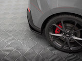 Rear Side Splitters V.5 compatible with Hyundai i30 N Hatchback Mk3 Facelift