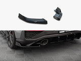 Rear Side Splitters V.6 compatible with Hyundai i30 N Hatchback Mk3 Facelift