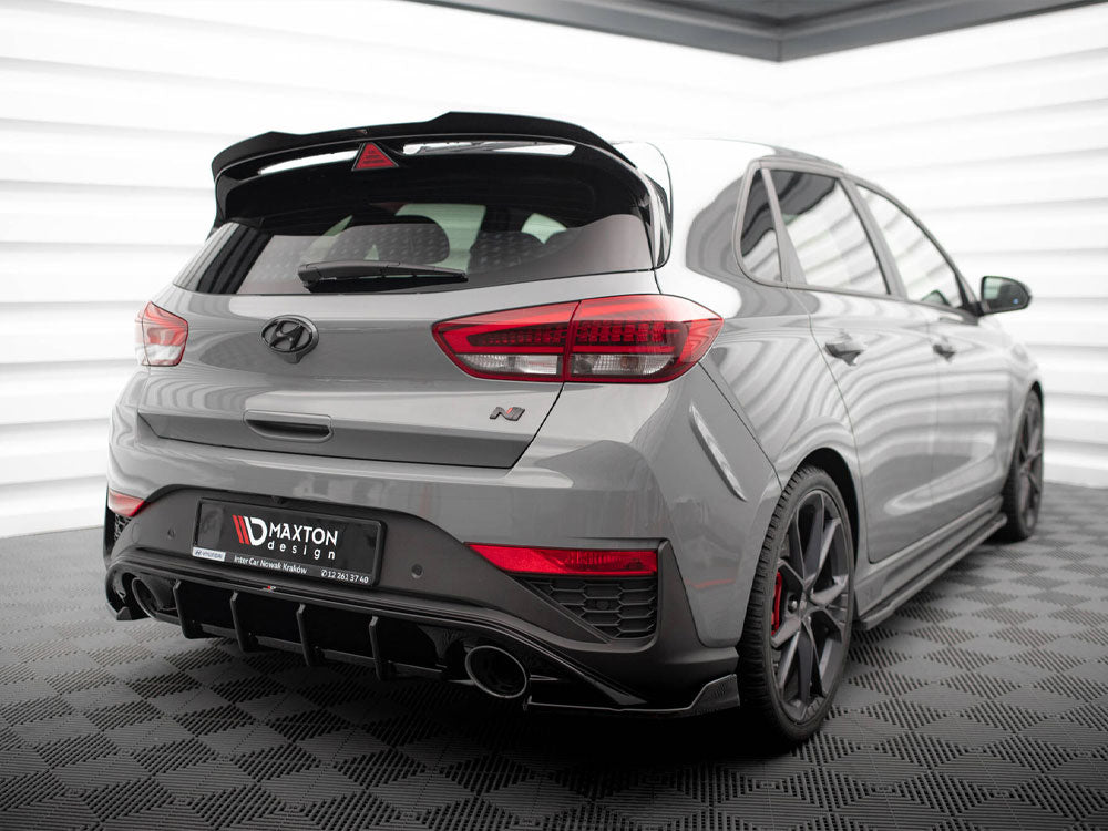Rear Side Splitters V.6 compatible with Hyundai i30 N Hatchback Mk3 Facelift