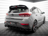 Rear Side Splitters V.6 compatible with Hyundai i30 N Hatchback Mk3 Facelift
