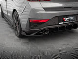 Rear Side Splitters V.6 compatible with Hyundai i30 N Hatchback Mk3 Facelift