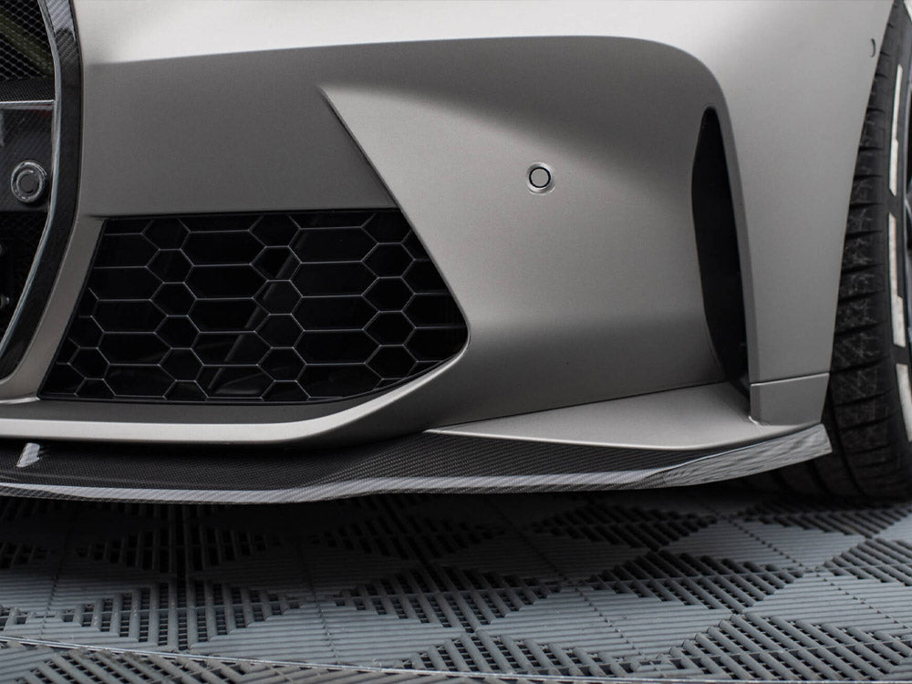 Carbon Fiber Front Splitter V.3 compatible with BMW M4 G82 / M3 G80