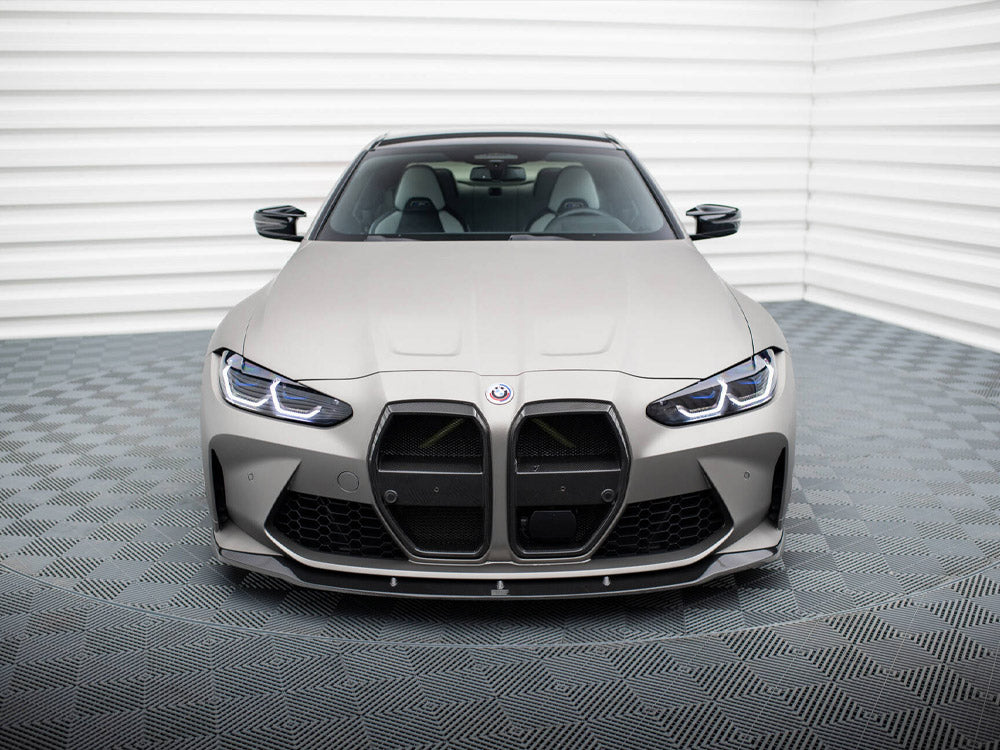Carbon Fiber Front Splitter V.3 compatible with BMW M4 G82 / M3 G80