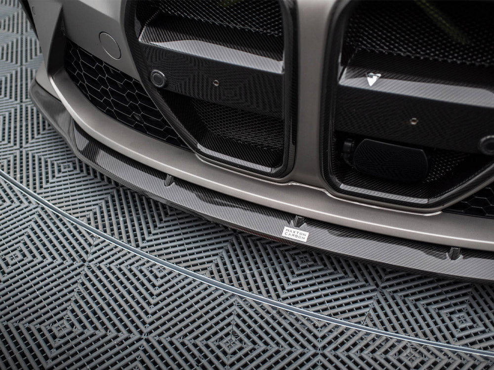 Carbon Fiber Front Splitter V.3 compatible with BMW M4 G82 / M3 G80