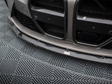Carbon Fiber Front Splitter V.3 compatible with BMW M4 G82 / M3 G80