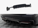 Rear Valance compatible with BMW 4 Coupe / Gran Coupe / Cabrio M-Pack F32 / F36 / F33 (Version with exhaust on one Side)