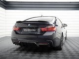 Rear Valance compatible with BMW 4 Coupe / Gran Coupe / Cabrio M-Pack F32 / F36 / F33 (Version with exhaust on one Side)
