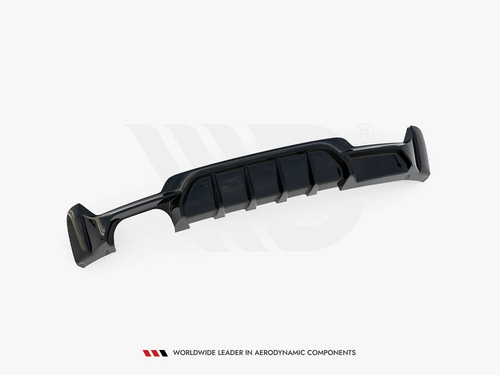 Rear Valance compatible with BMW 4 Coupe / Gran Coupe / Cabrio M-Pack F32 / F36 / F33 (Version with exhaust on one Side)
